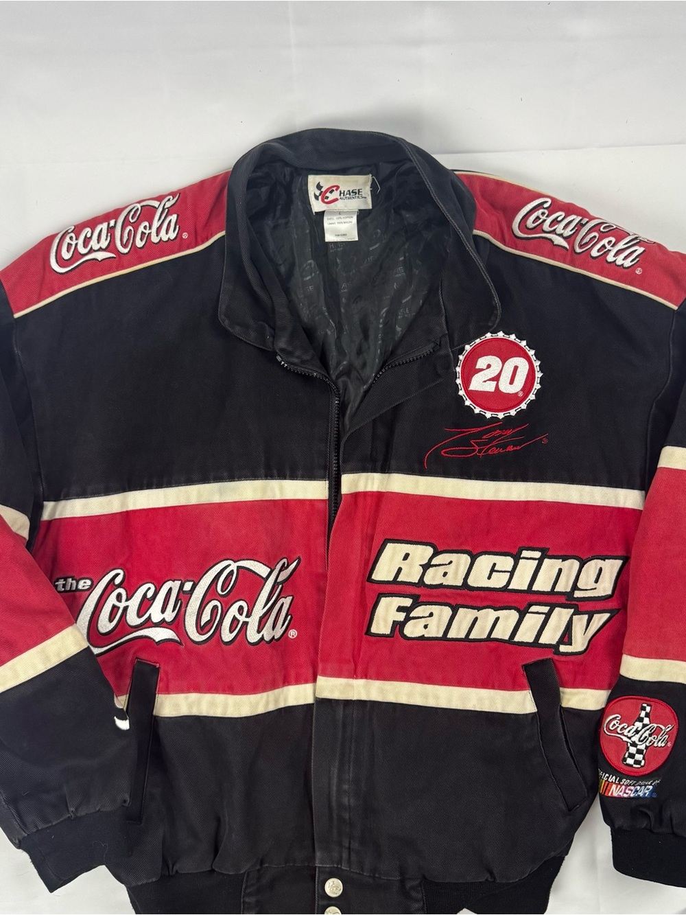 Coca Cola Racing Family Jacket Vintage Chase Authentics